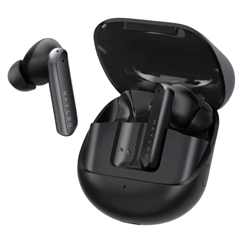 هدفون بلوتوثی هایلو مدل X1 Pro با نویز کنسلینگ فعال (ANC)، درگاه شارژ USB Type-C، دارای سه میکروفون در هر ایرباد، مقاوم در برابر پاشش آب (IPX4)