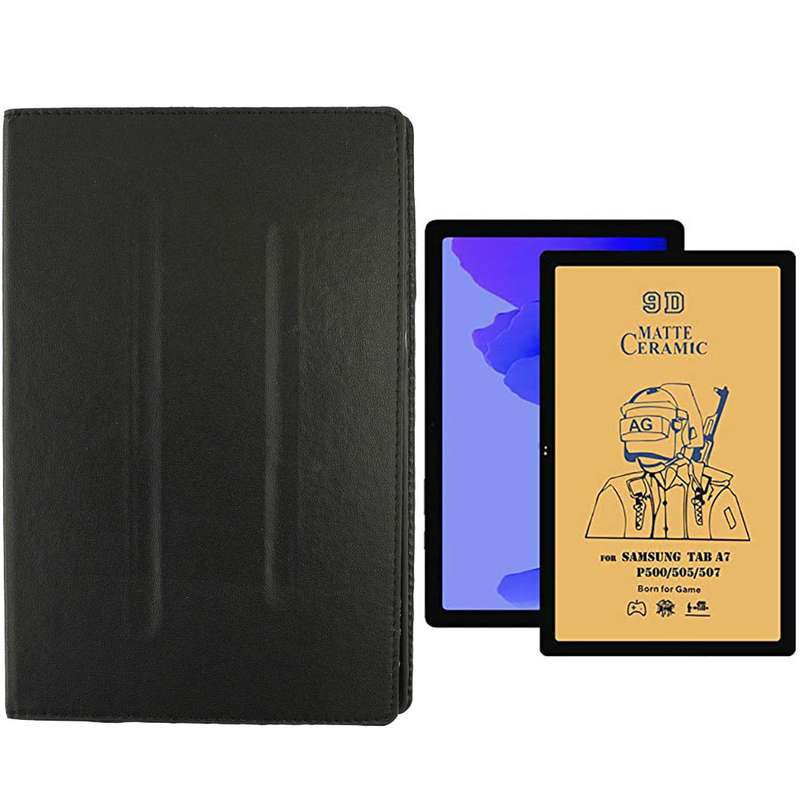 کیف کلاسوری مدل KGL-T505 مناسب برای تبلت سامسونگ Galaxy Tab A7 / T505 محافظ صفحه نمایش