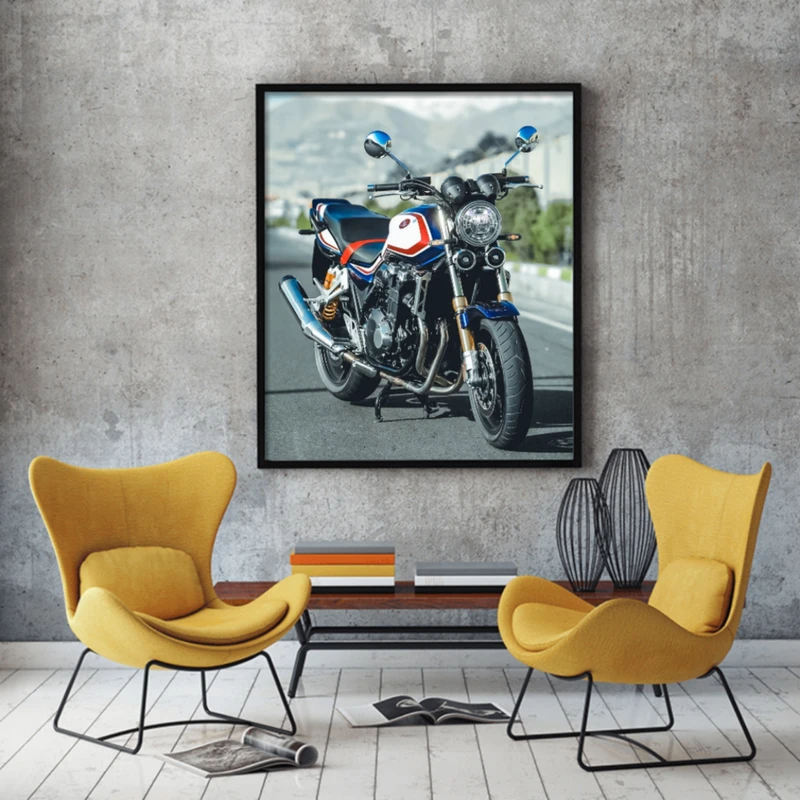 تابلو بکلیت طرح موتورسنگین هوندا cb1300 مدل B-pe130024