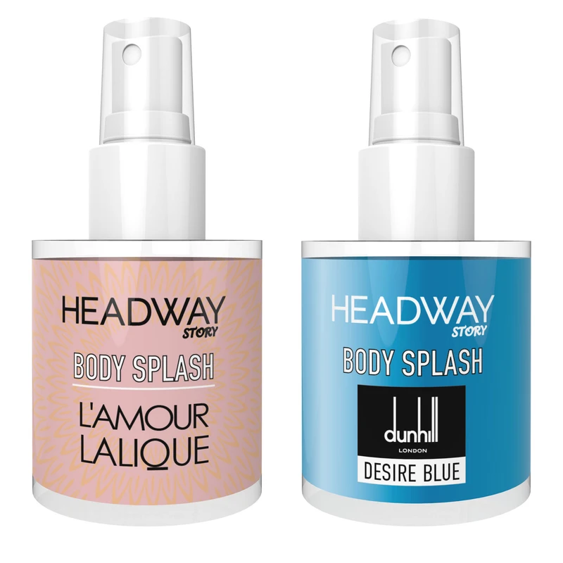 بادی اسپلش هدوی استوری مدل لالیک لامور و دانهیل دیزایر بلو حجم 90 میلی‌ لیتر مجموعه دو عددی