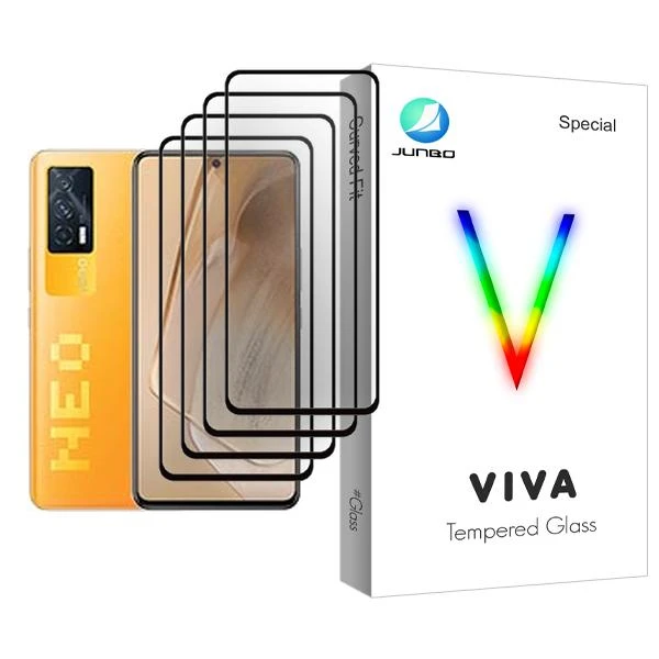 محافظ صفحه نمایش جانبو مدل Viva Glass MIX004 مناسب برای گوشی موبایل ویوو iQOO Neo5 بسته چهار عددی