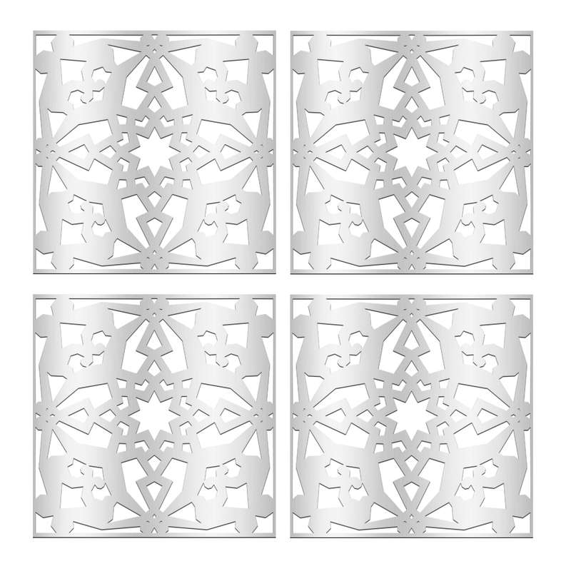 تایل سقفی آسمان مجازی بنی دکو مدل MC06 اندازه 60x60 سانتی متر بسته 4 عددی