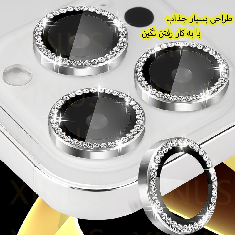 محافظ لنز دوربین ژینوس مدل RINX مناسب برای گوشی موبایل سامسونگ Galaxy A56