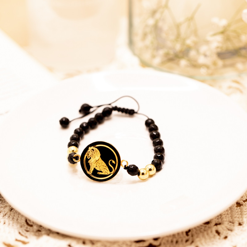 دستبند زنانه مارک گلد مدل نماد ماه تولد مرداد کد GSN05 دستبند زنانه مارک گلد مدل نماد ماه تولد مرداد کد GSN05