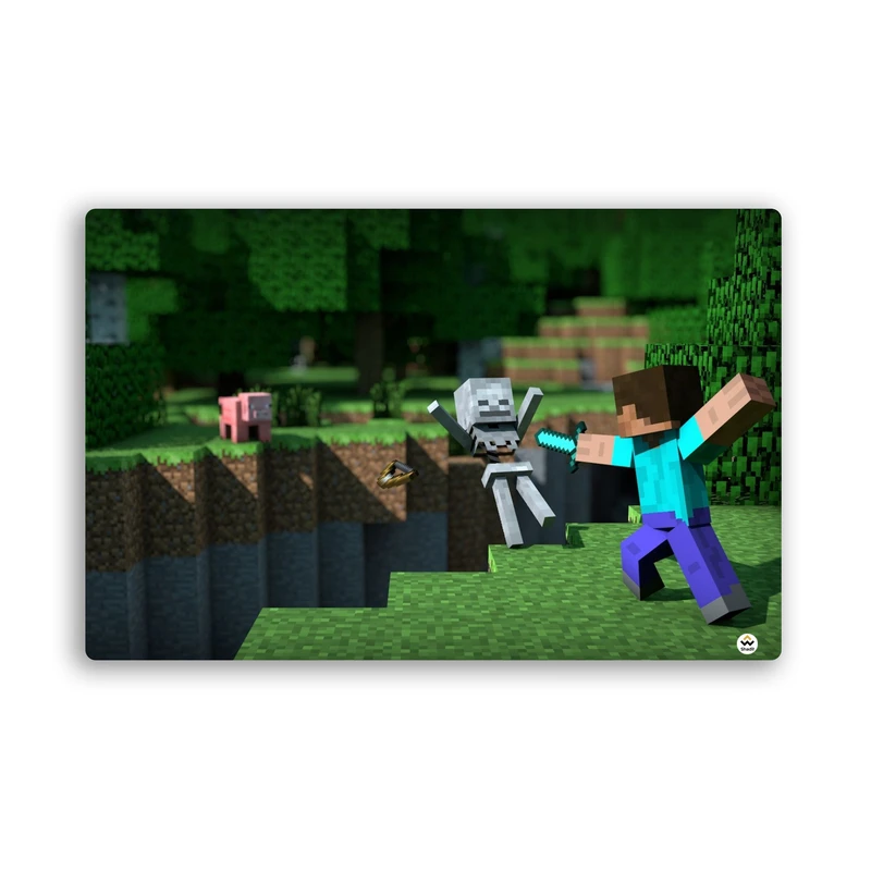 ماوس پد مخصوص بازی شادیت مدل ماینکرافت کد427 سایز 37*24 سانتی متر
