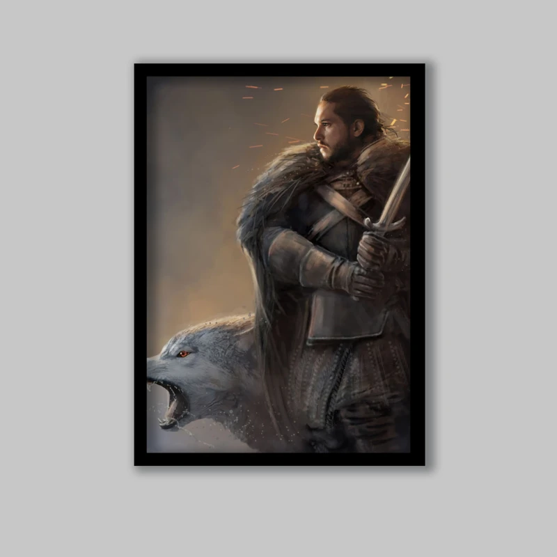 تابلو مدل سریال بازی تاج و تخت Game of thrones کد LA-G10254-2