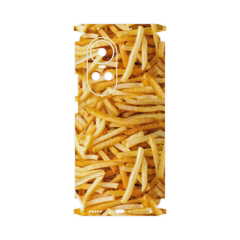 برچسب پوششی ماهوت مدل French fries-FullSkin مناسب برای گوشی موبایل اپو Reno 10 5G