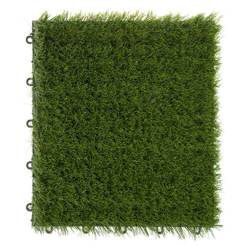 چمن مصنوعی مدل تایل سایز 30x30 سانتیمتر بسته 4 عددی