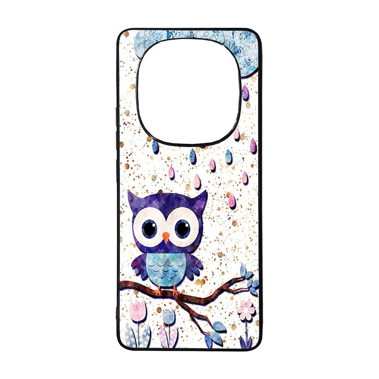 کاور گالری وبفر طرح جغد مناسب برای گوشی موبایل شیائومی redmi note 14 pro plus 5g