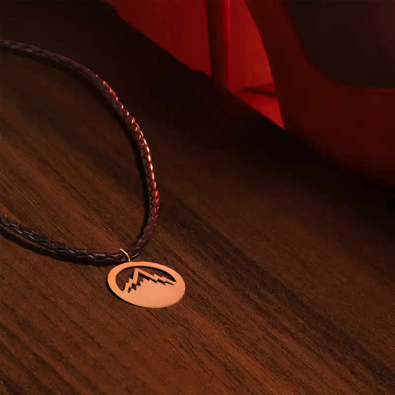 گردنبند طلا 18 عیار زنانه الن نار مدل کوه ELN10152