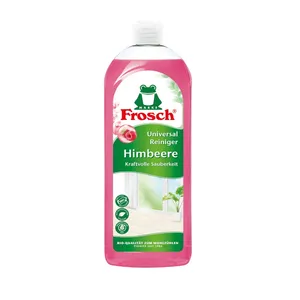 مایع پاک‌کننده چند منظوره سطوح صورتی فراش مدل Raspberry با رایحه تمشک حجم 750 میلی‌لیتر