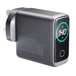 شارژر دیواری 140 وات 4 پورت پاورولوجی مدل Voltflow