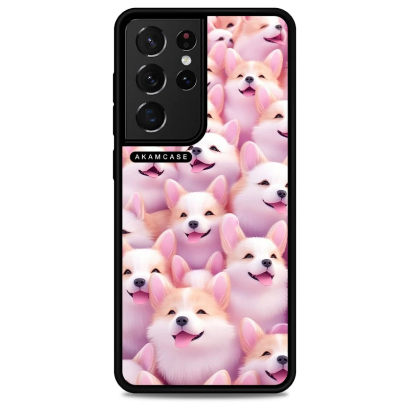 کاور آکام مدل AMC-WSGS21U-DOGS-15 مناسب برای گوشی موبایل سامسونگ Galaxy S21 Ultra