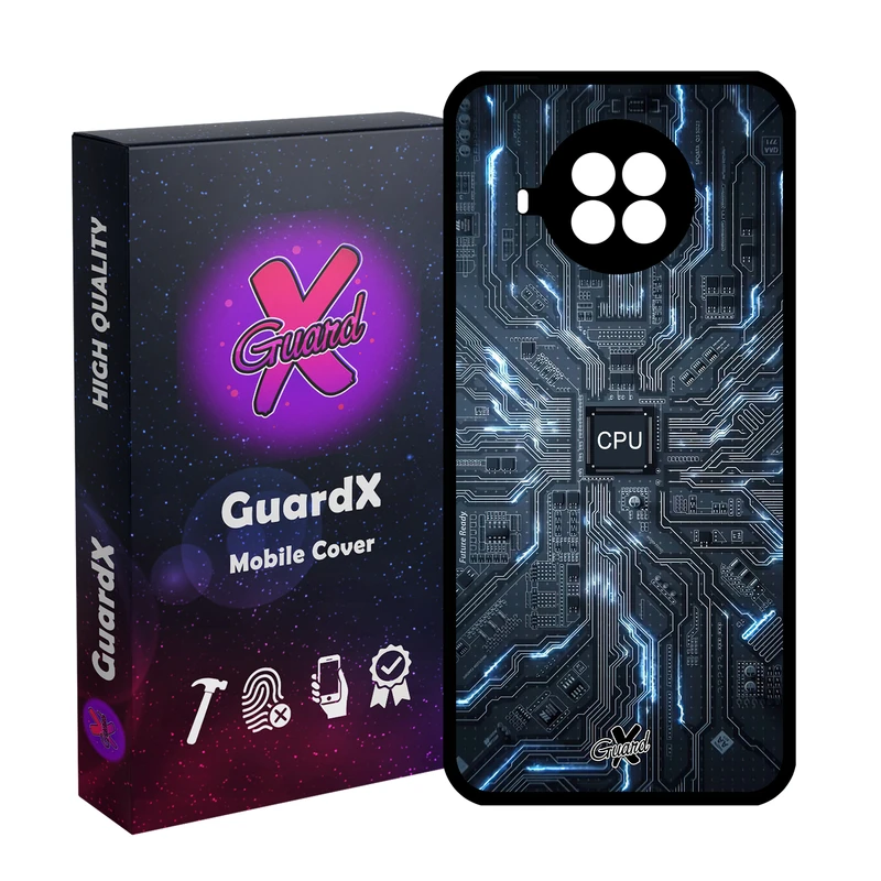 کاور گارد ایکس طرح CPU مدل Glass10504 مناسب برای گوشی موبایل شیائومی  MI 10T Lite/Redmi Note 9 Pro 5G/10I 5G