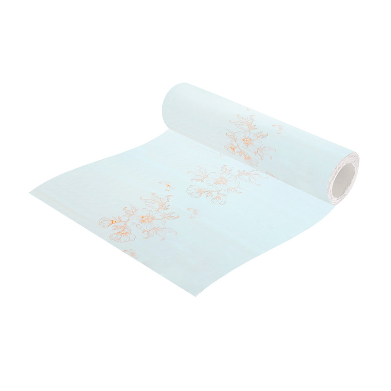 سفره یکبار مصرف طرح گل و پروانه مدل فریماه رول 20 متری