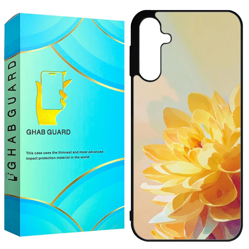 کاور قاب گارد طرح گل مدل GCHPA55 مناسب برای گوشی موبایل سامسونگ Galaxy A55 5G