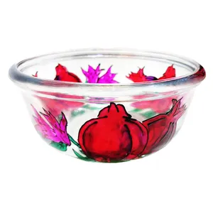 کاسه شیشه ای طرح انار کد 01