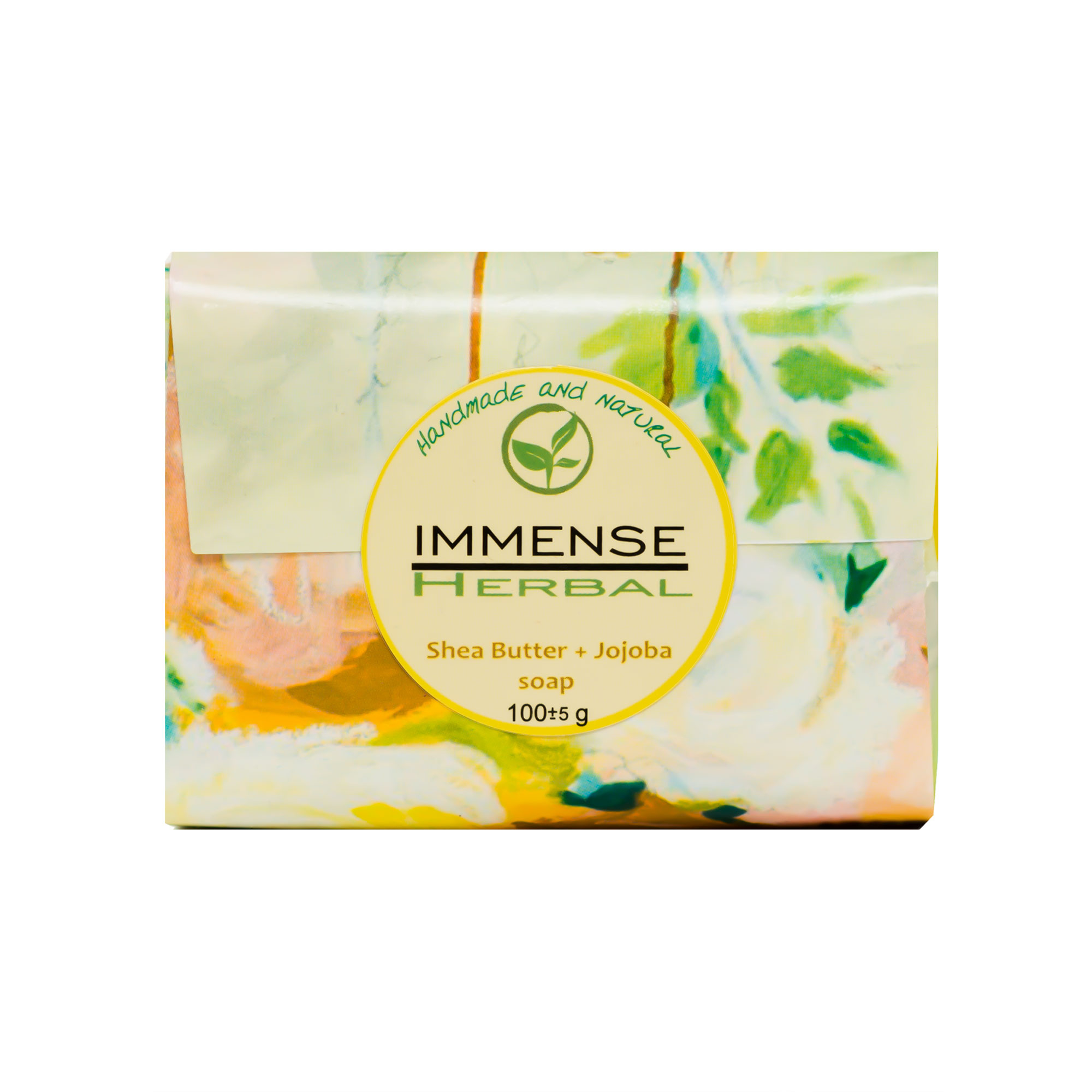 صابون شستشو ایمنس هربال مدل Shea Butter and Jojoba وزن 100 گرم