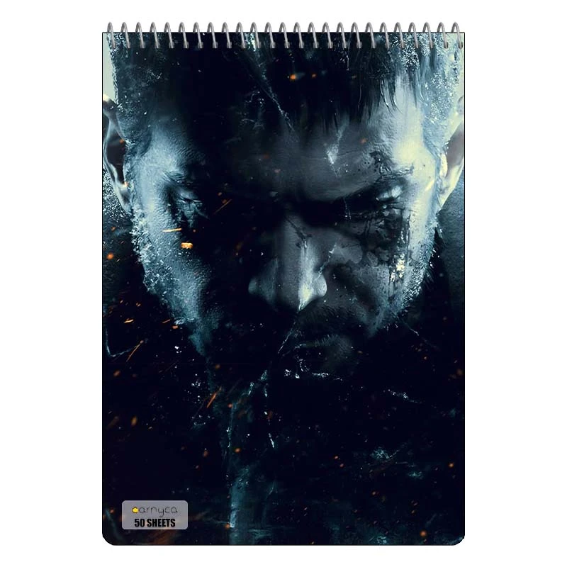 دفتر نقاشی 50 برگ سیمی کارنیکا طرح رزدینت اویل Resident Evil کد 44490