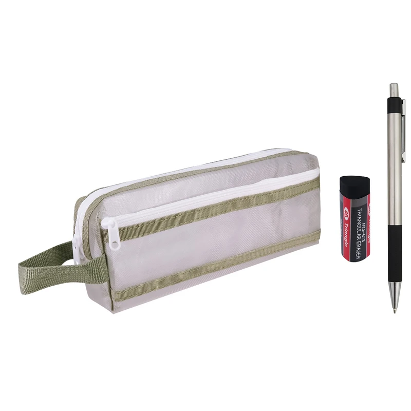 جامدادی مدل bluma_77 به همراه مداد نوکی و پاک کن