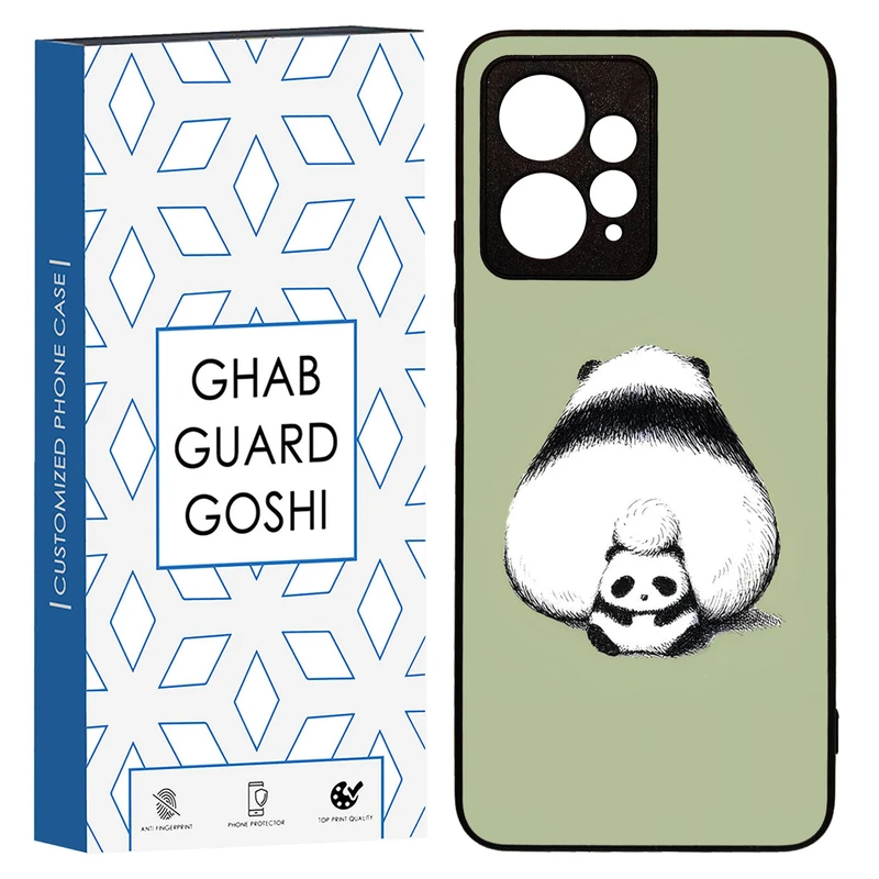 کاور قاب گارد گوشی طرح پاندا کد TPU-008 مناسب برای گوشی موبایل شیائومی Redmi Note 12 4g