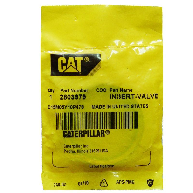 سيت سوپاپ ماشين آلات كاترپيلار كد 2803979