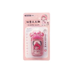 چسب نواری توینگو مدل دو طرفه طرح فانتزی پنجه گربه کد TG-2 عرض 0.5 سانتی متر
