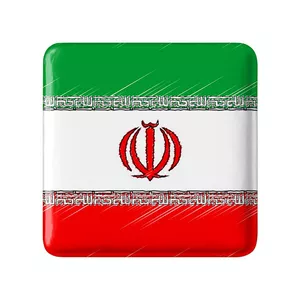 مگنت خندالو مدل پرچم ایران کد 23956