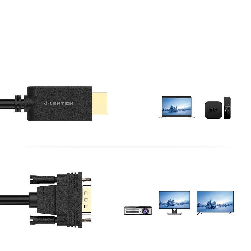 مبدل HDMI به VGA لنشن مدل CB-HV