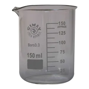 بشر آزمایشگاهی زیماکس مدل BEAKERS ظرفیت 150 میلی لیتر
