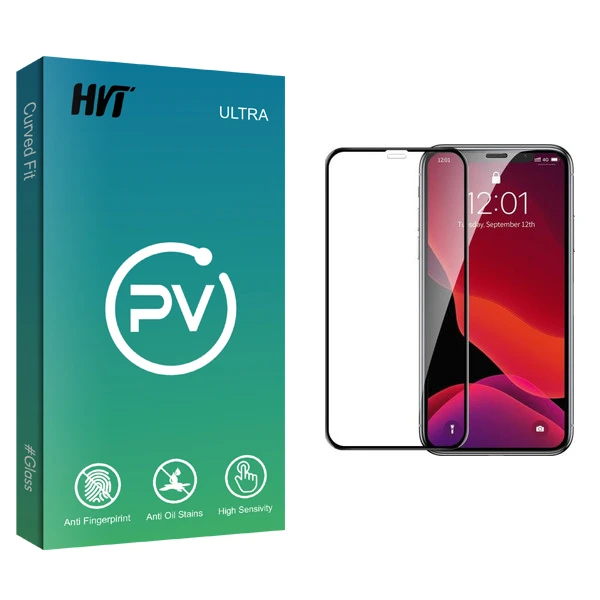 محافظ صفحه نمایش اچ وی تی مدل PV glass مناسب برای موبایل اپل Iphone XS MAX