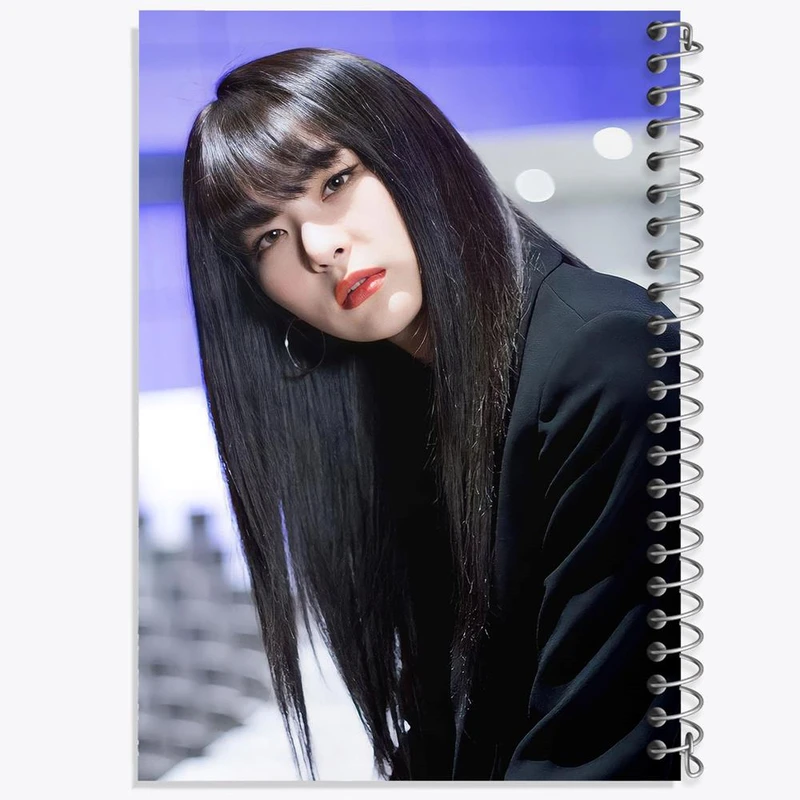 دفتر لیست خرید 50 برگ خندالو طرح سولگی گروه رد ولوت Red Velvet کد 19617