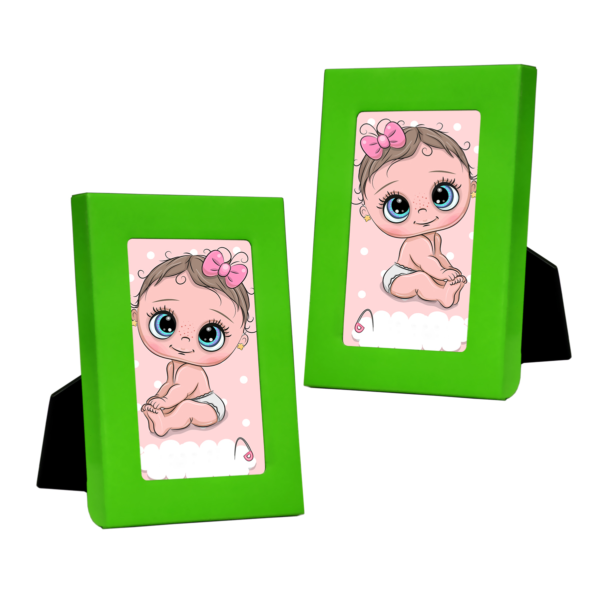 قاب عکس مدل آلومینیوم 7x5 بسته دو عددی