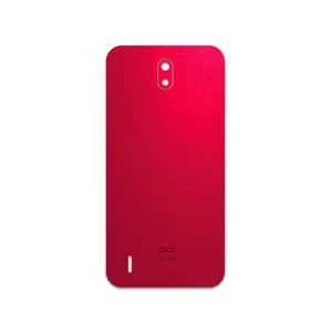MAHOOT Matte-Warm-Red Cover Sticker for Nokia C1