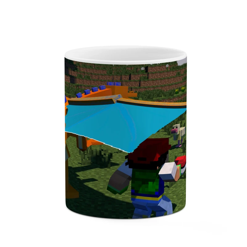 ماگ کاکتی طرح ماینکرافت minecraft مدل mgh41039