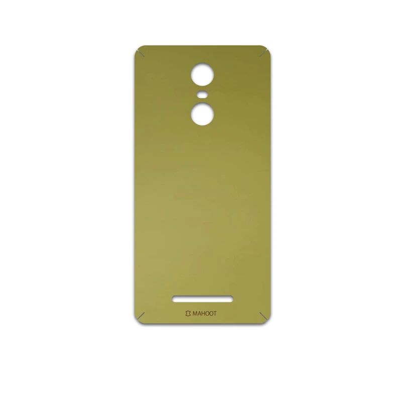برچسب پوششی ماهوت مدل Matte-Gold مناسب برای گوشی موبایل شیائومی Redmi Note 3