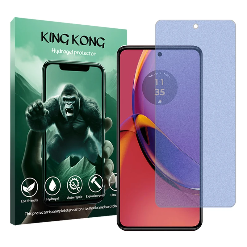محافظ صفحه نمایش مات آنتی بلو کینگ کونگ مدل Tough مناسب برای گوشی موبایل موتورولا Moto G84