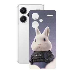 Remax cover sticker Leth model police rabbit design suitable for Xiaomi Redmi Note 13 Pro Plus mobile phone