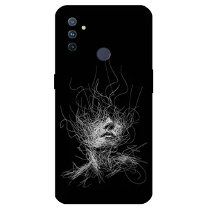 Megafone Face Sketch 7423 Cover For OnePlus Nord N100