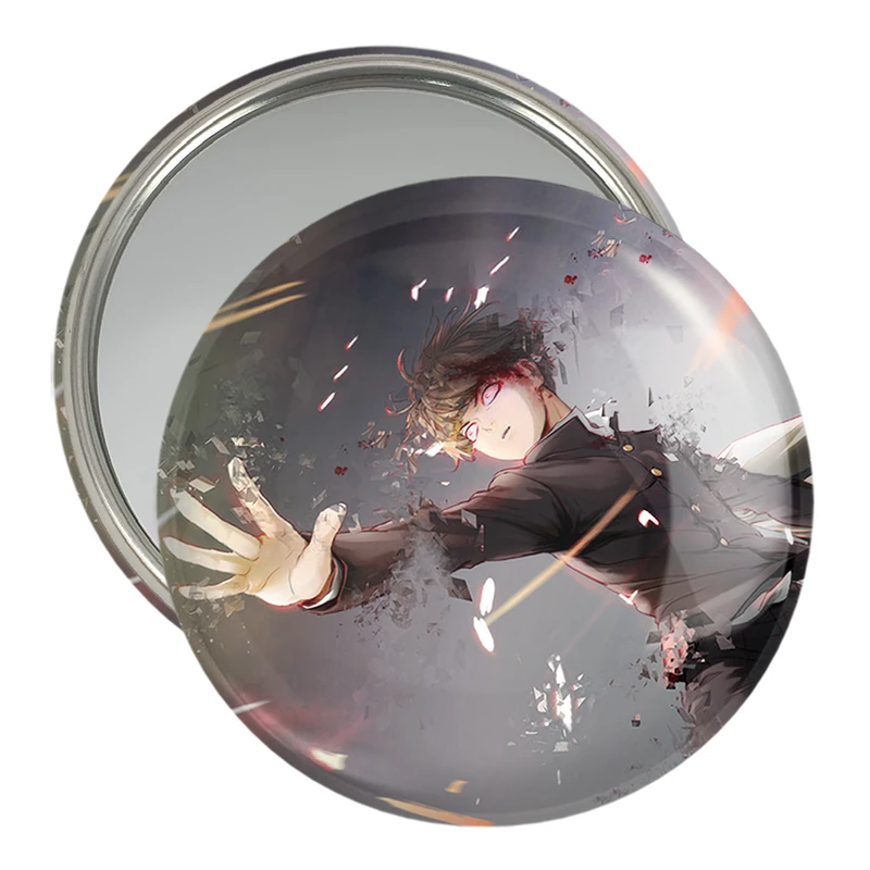 آینه جیبی خندالو مدل ریتسو انیمه موب سایکو Mob Psycho 100 کد 24479