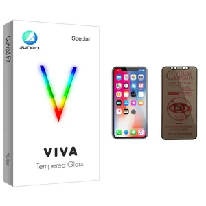 Junbo Viva Glass Privacy Screen Protector For Apple اپل iPhone X