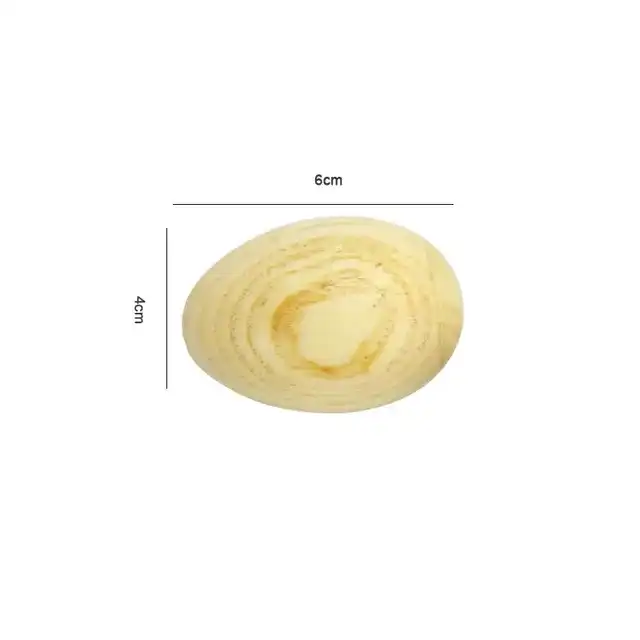 شیکر مدل تخم مرغی چوبی بسته 2 عددی