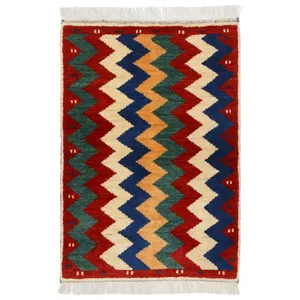 گبه دستباف یک متری سی پرشیا کد 171575