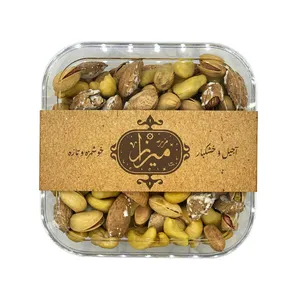 آجیل سه مغز شور کریستالی مزرعه میرزا - 300 گرم