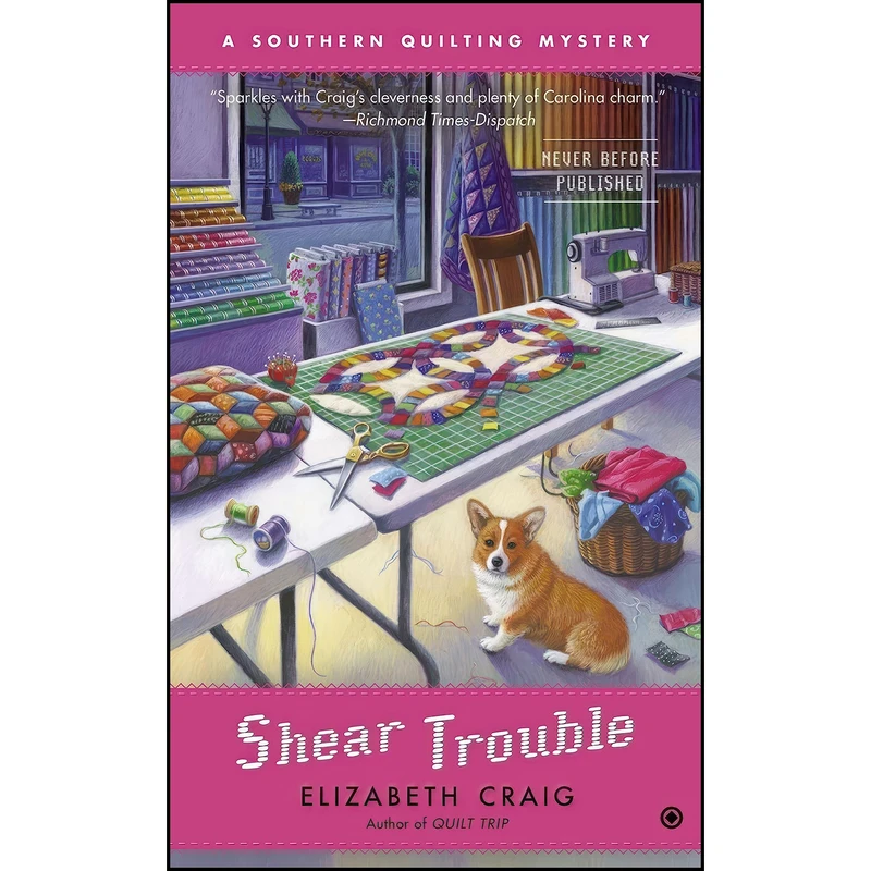 کتاب Shear Trouble  اثر Elizabeth Spann Craig انتشارات Berkley