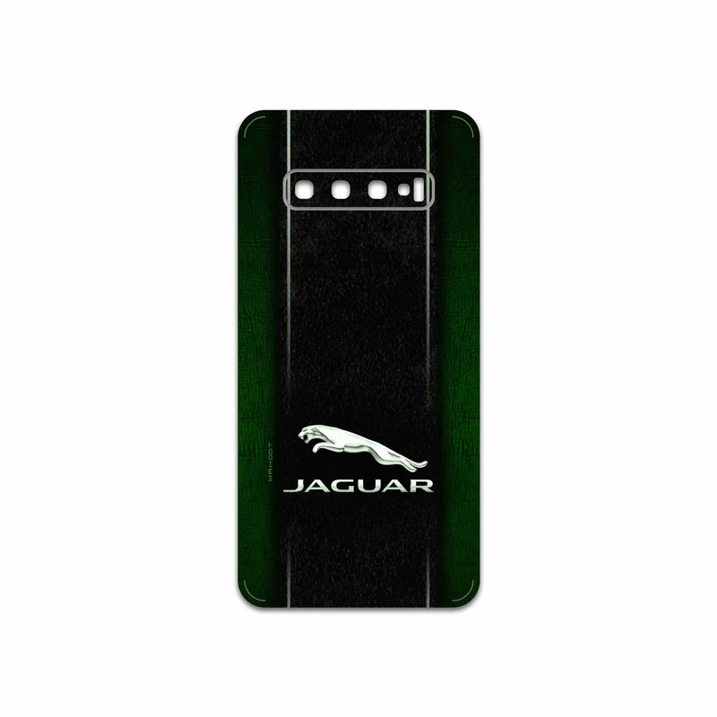 برچسب پوششی ماهوت مدل Jaguar Cars مناسب برای گوشی موبایل سامسونگ Galaxy S10