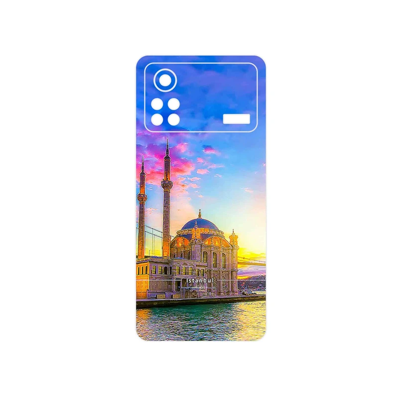برچسب پوششی ماهوت مدل City of Istanbul مناسب برای گوشی موبایل شیائومی Poco X4 Pro 5G