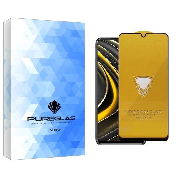 محافظ صفحه نمایش پیور گلس مدل NueGlas OG مناسب برای گوشی موبایل شیائومی Poco M3