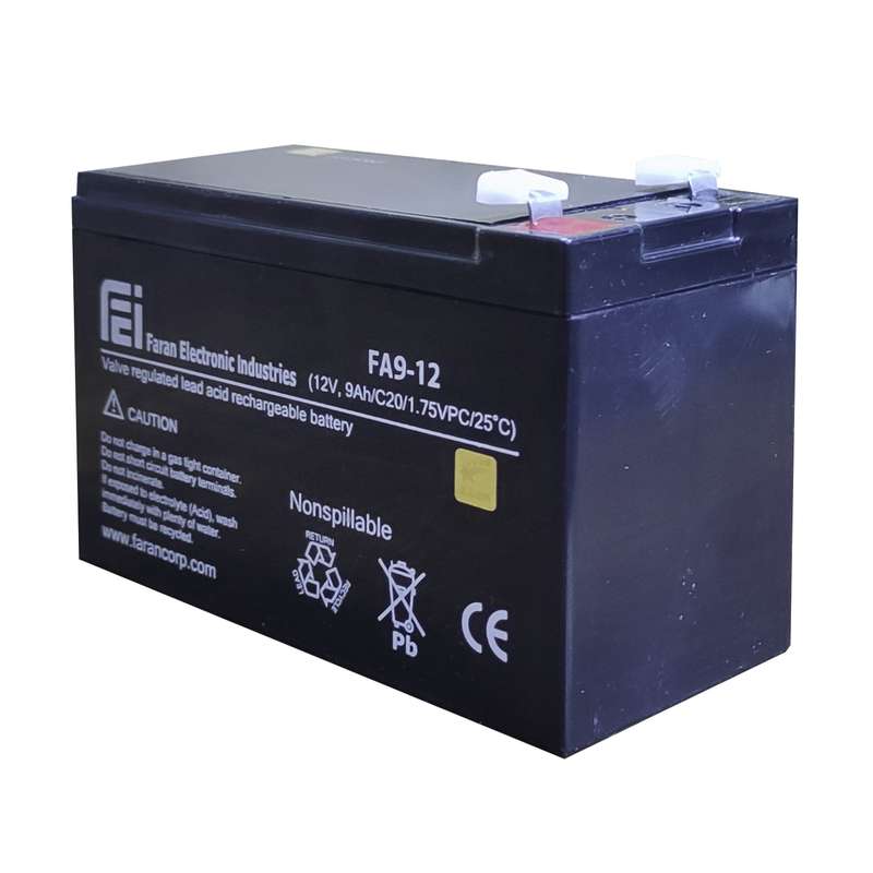 باطری دزدگیر فاران الکترونیک مدل ZCAM FA9 -12
