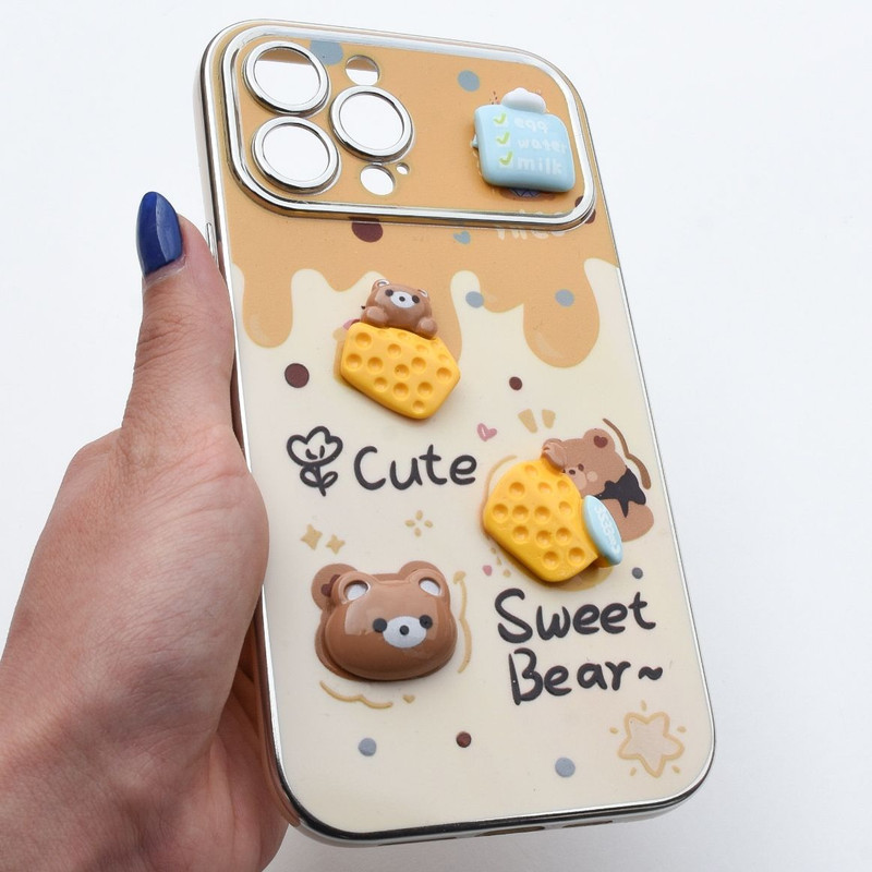 کاور طرح عروسکی مدل 110 مناسب برای گوشی موبایل اپل iPhone 11 pro